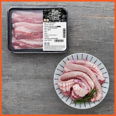  파머스팩 제주 흑돼지 미박칼집삼겹살 구이용 (냉장) 정보 확인하세요 