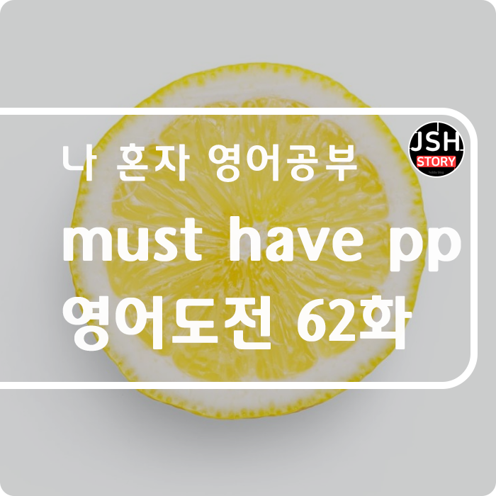 영어도전 제63화 / must have pp 영어도전 제63화 / must have pp