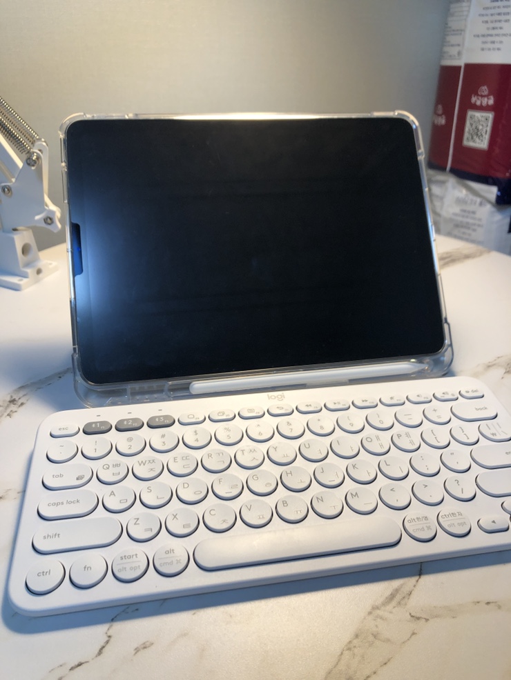  아이패드 무선 블루투스 키보드로 강강강추 로지텍 K380