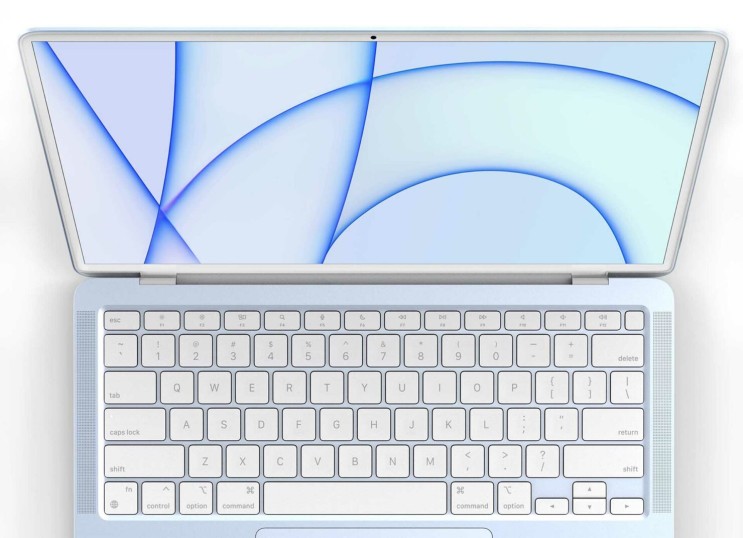 뉴 디자인 2022 맥북에어 MacBook Air 3분기 업그레이된 M2 칩셋 성능으로 대량 생산을 준비중입니다