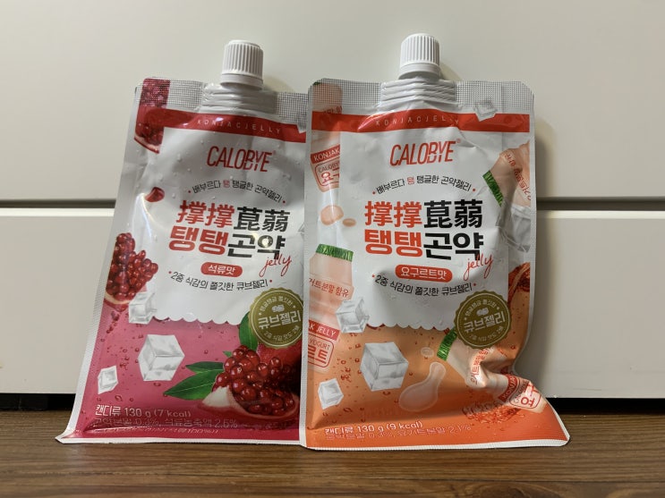  편의점 곤약젤리 추천! 칼로바이 탱탱 곤약 구매 후기, 리뷰 [편의점 저 칼로리 간식]
