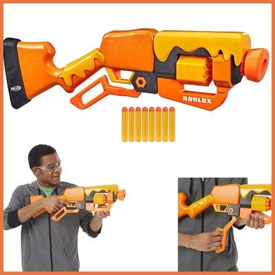  NERF Roblox Adopt Me!: Bees! Lever Action Dart Blaster Rotating 8-Dart Drum 8 Elite Darts Code to 탑픽 