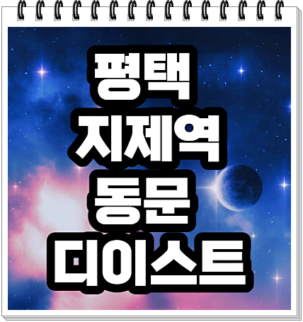  평택 지제역 동문 디이스트