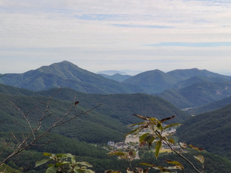  100대 명산, 선운산 최단코스 등산(주차장~마이재~도솔산 수리봉~포갠바위~원점)