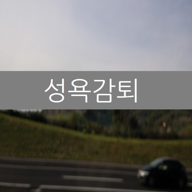  성욕감퇴 만성피로증후군 동시에 해결