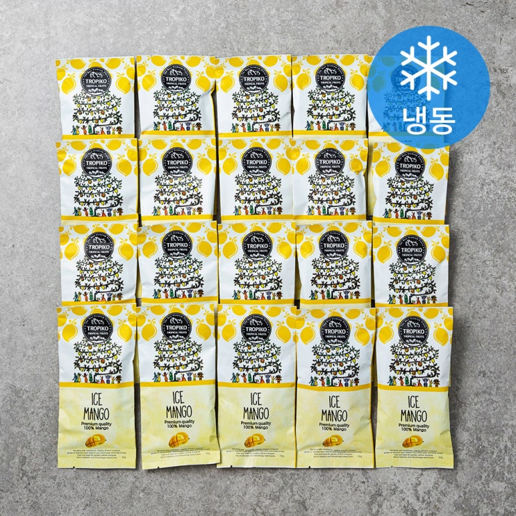 많이 찾는 트로피코 아이스 망고 (냉동), 50g, 20개입 ··· 많이 찾는 트로피코 아이스 망고 (냉동), 50g, 20개입 ···