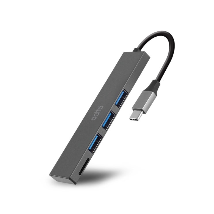 후기가 좋은 엑토 타입C 카드리더기 3포트 USB 3.0 허브 CRH-14, 혼합색상 좋아요 후기가 좋은 엑토 타입C 카드리더기 3포트 USB 3.0 허브 CRH-14, 혼합색상 좋아요