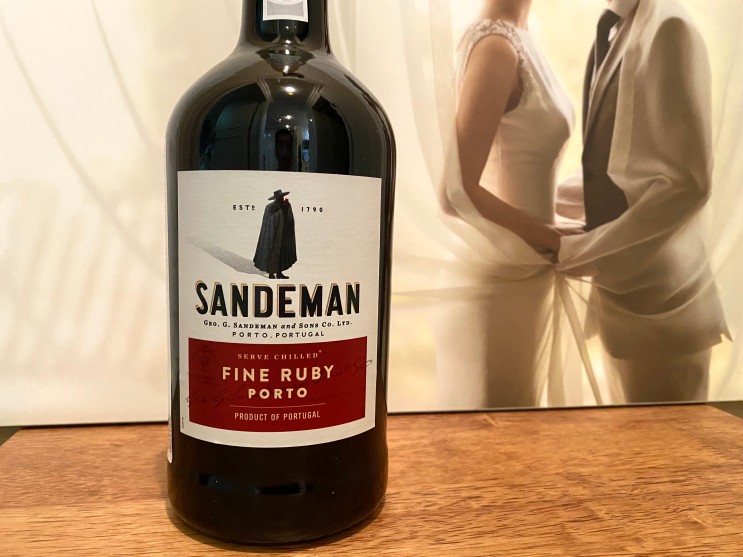 SANDEMAN RUBY PORTO_산데만 루비 포트 와인_Sandeman wine 샌드맨? 산데만! 포르투갈 와인