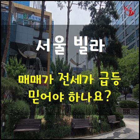 서울 빌라 매매가 전세가 가격 급등? 한국부동산원 가격 통계