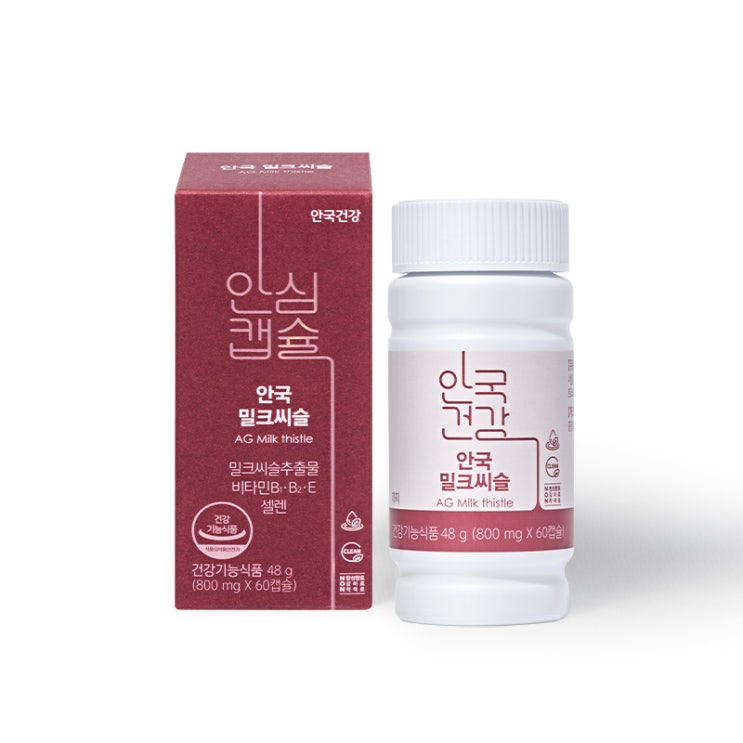 가성비갑 안국건강 간에 좋은 안국 밀크씨슬, 60캡슐, 1개 ··· 가성비갑 안국건강 간에 좋은 안국 밀크씨슬, 60캡슐, 1개 ···