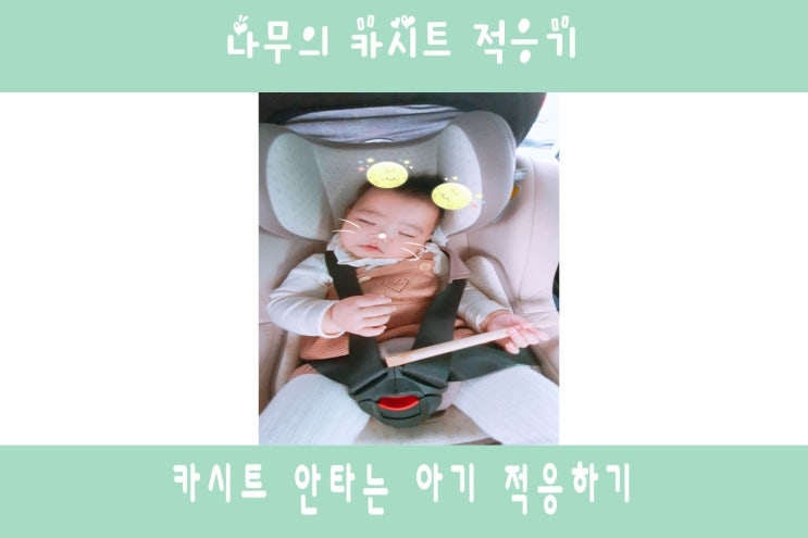  카시트 거부하고 안타는 아기 적응기 1편