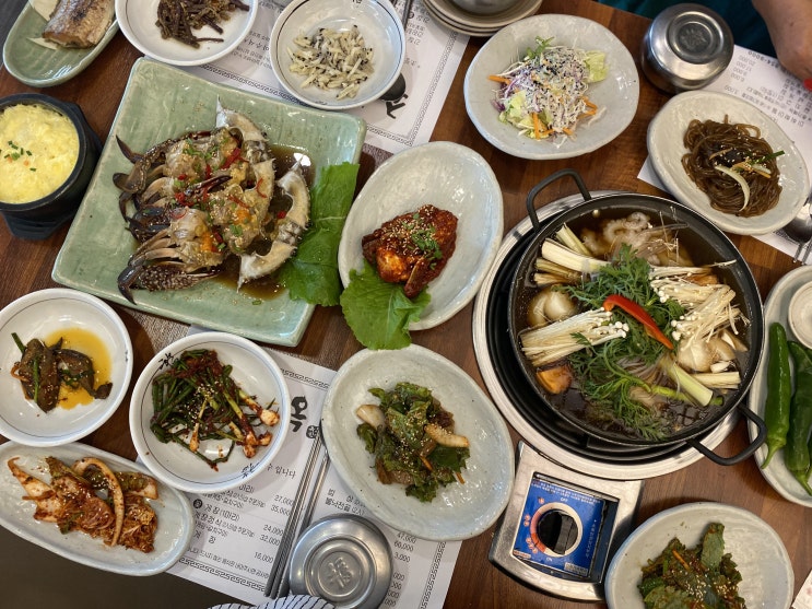 익산맛집 왕꽃게장정식+불낙전골 맛보기 * 조선옥