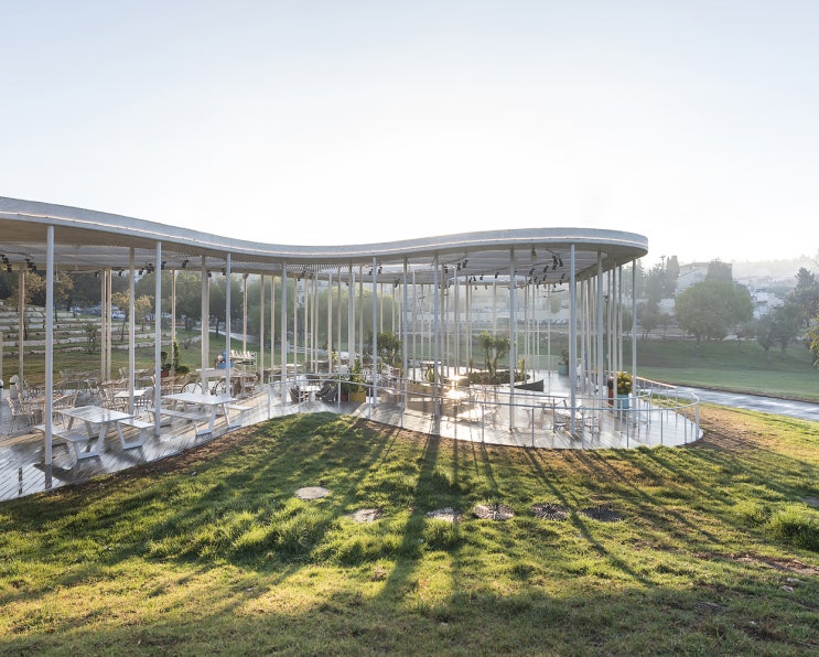  [상업 카페 공원 레스토랑 / 이스라엘의 자허파크카페 건축 리뷰] Sacher Park Cafe / Yaniv Pardo Architects