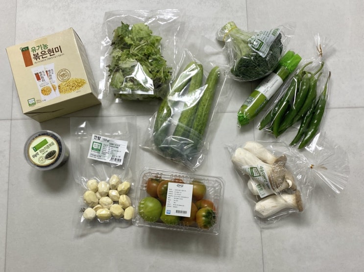  임산부 친환경 농산물꾸러미 신청 & 한살림 임산부꾸러미 이용후기