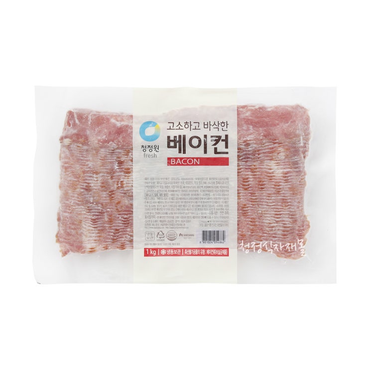 핵가성비 좋은 청정원 고소바삭 베이컨1KG 추천해요 핵가성비 좋은 청정원 고소바삭 베이컨1KG 추천해요