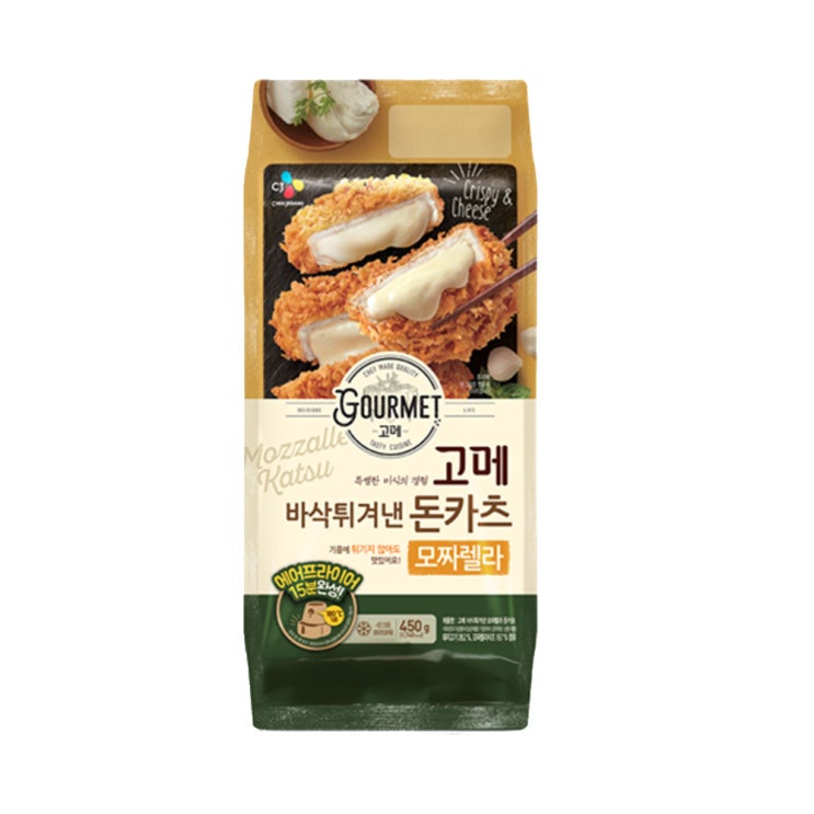 인기 많은 고메 모짜렐라 돈카츠 450g, 1개 좋아요 인기 많은 고메 모짜렐라 돈카츠 450g, 1개 좋아요