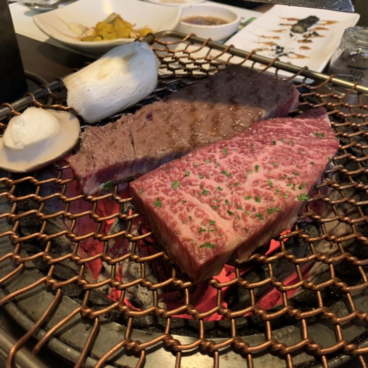  강남소고기맛집 이만한곳이 읍자너 백억하누강남본점