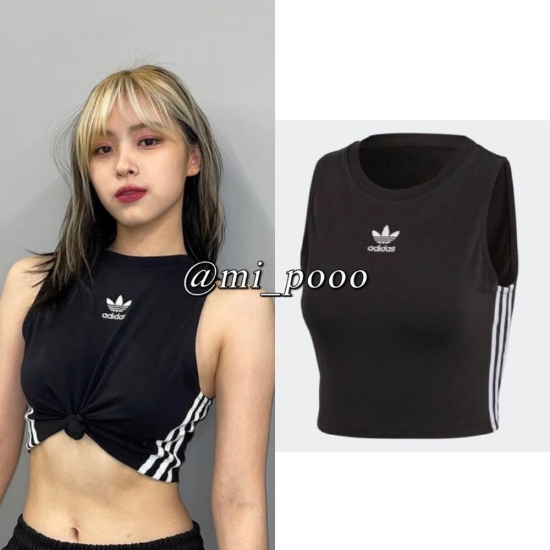 [있지 류진 패션] adidas 아디다스 류진 크롭티 탱크탑
