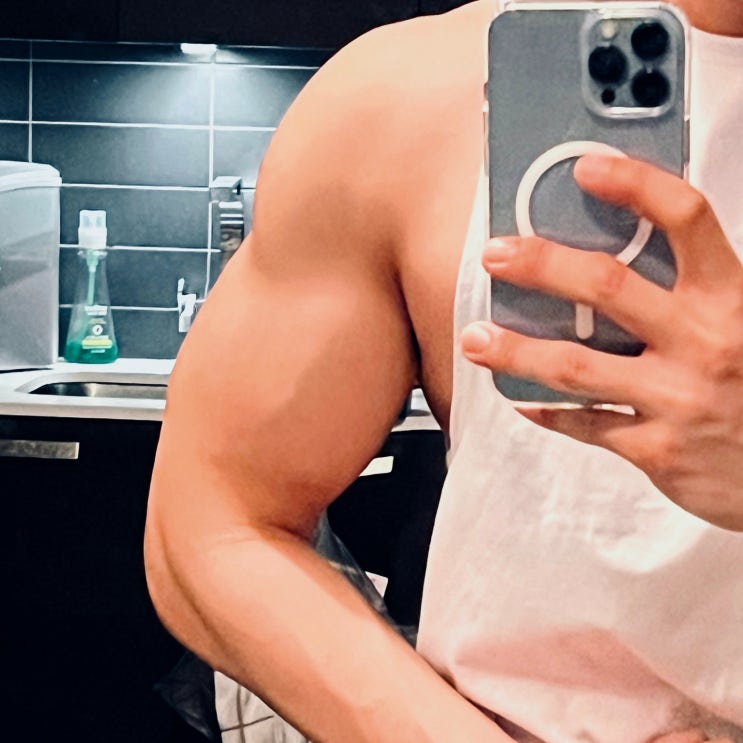  요리하는 남자 헬린이 메이플대니얼 운동일상
