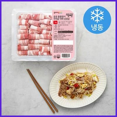  곰곰 돌돌말이 무연골 대패 삼겹살 (냉동) 탑픽 
