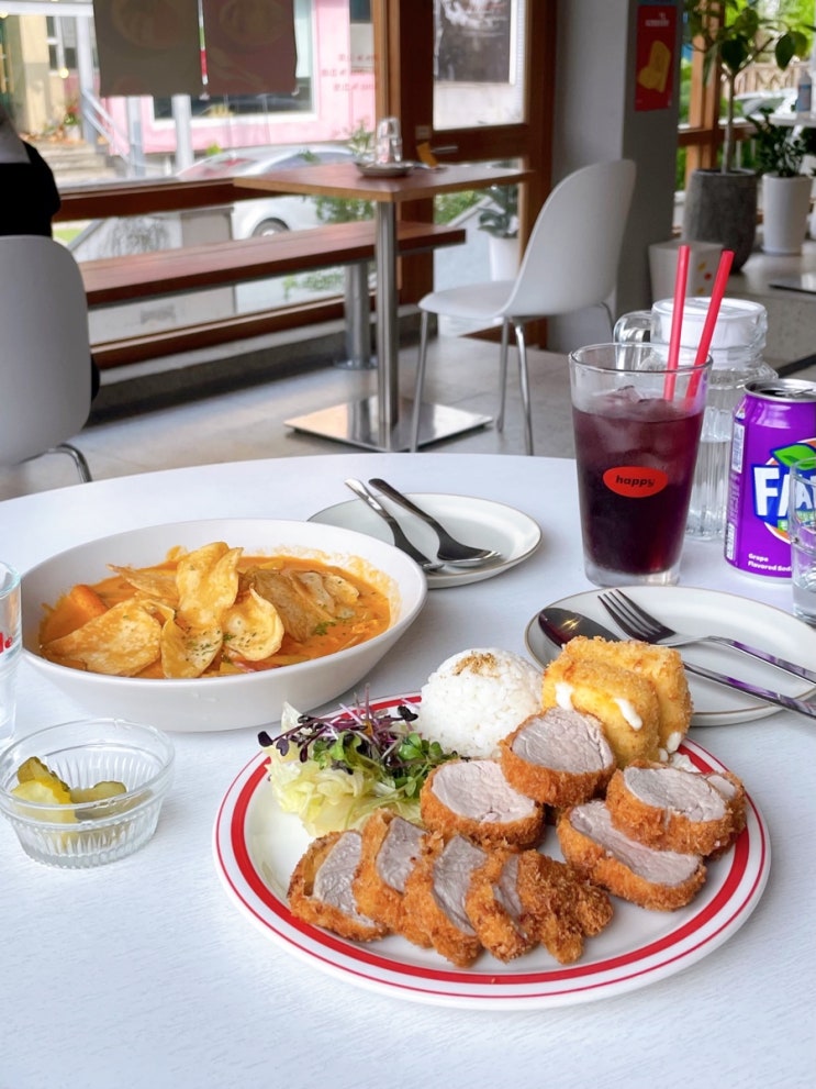  창원 가로수길맛집 해피치즈스마일; 가로수길 분식맛집은 바로 여기