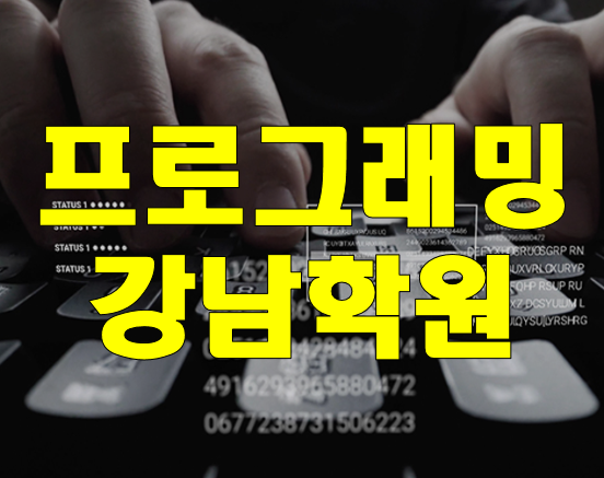  강남역프로그래밍학원 필수 베이스 교육과정 확인!