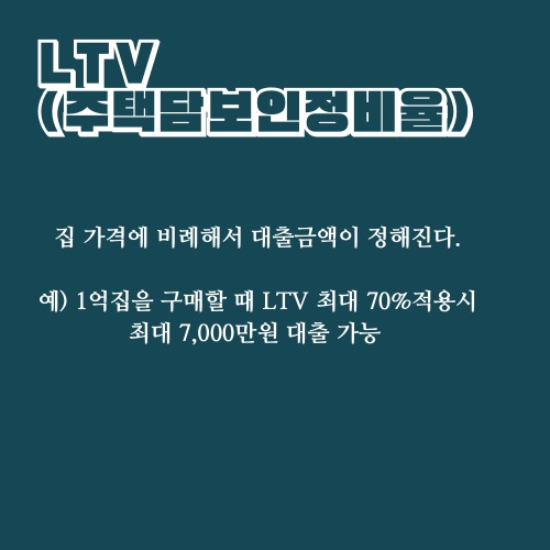  LTV, DTI, DSR 란?