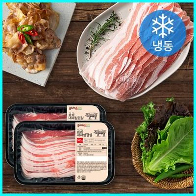  곰곰 무연골 대패 삼겹살 (냉동) 500g 정보 확인하세요 
