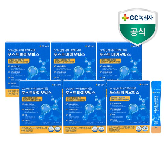 인기있는 GC녹십자 마이크로바이옴 포스트바이오틱스, 4g, 180개 추천해요 인기있는 GC녹십자 마이크로바이옴 포스트바이오틱스, 4g, 180개 추천해요