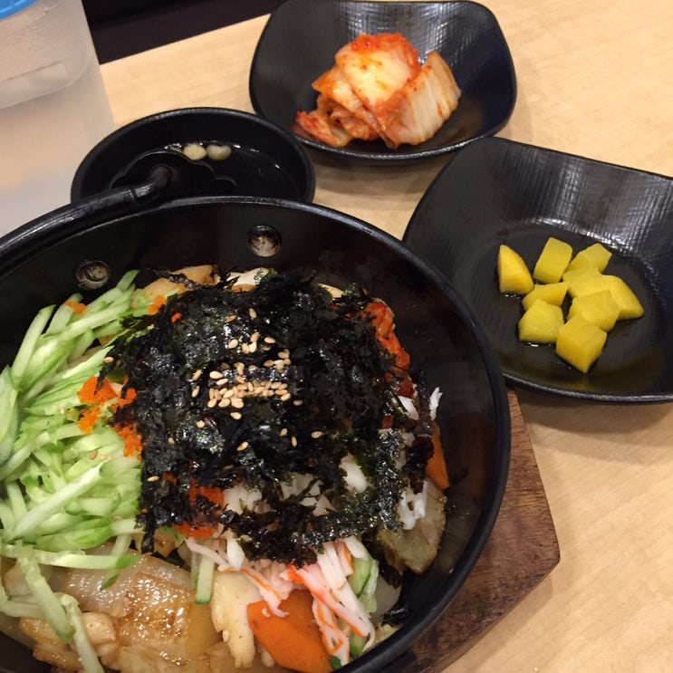  [송강동 백반] 아기와 함께 송강동 국수나무 해물알밥