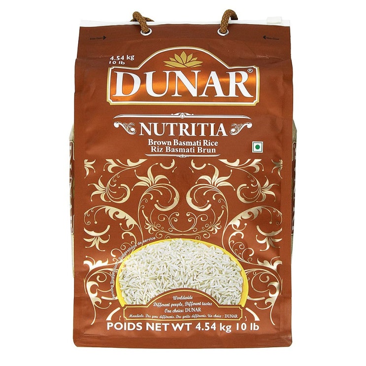 가성비 뛰어난 Dunar Nutritia 바스마티 인도쌀 현미 4.54kg 좋아요 가성비 뛰어난 Dunar Nutritia 바스마티 인도쌀 현미 4.54kg 좋아요