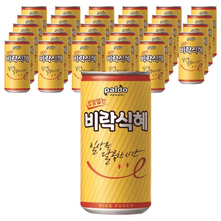 인기 급상승인 팔도 밥알없는 비락 식혜, 175ml, 108개 ···