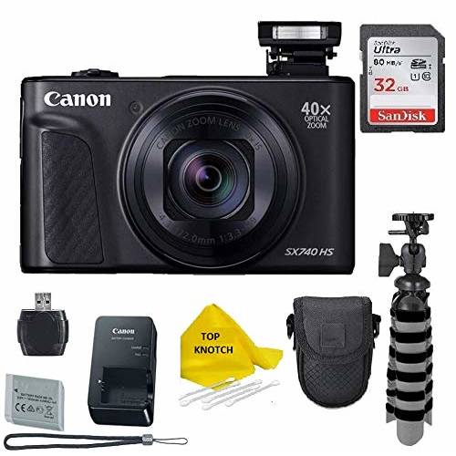 구매평 좋은 Canon PowerShot SX740 HS Digital Camera (Black) with 32 GB Ca/1461545, 상세내용참조 추천해요