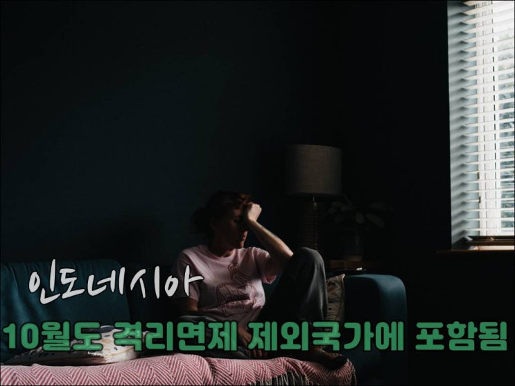  인도네시아 격리면제 제외 국가