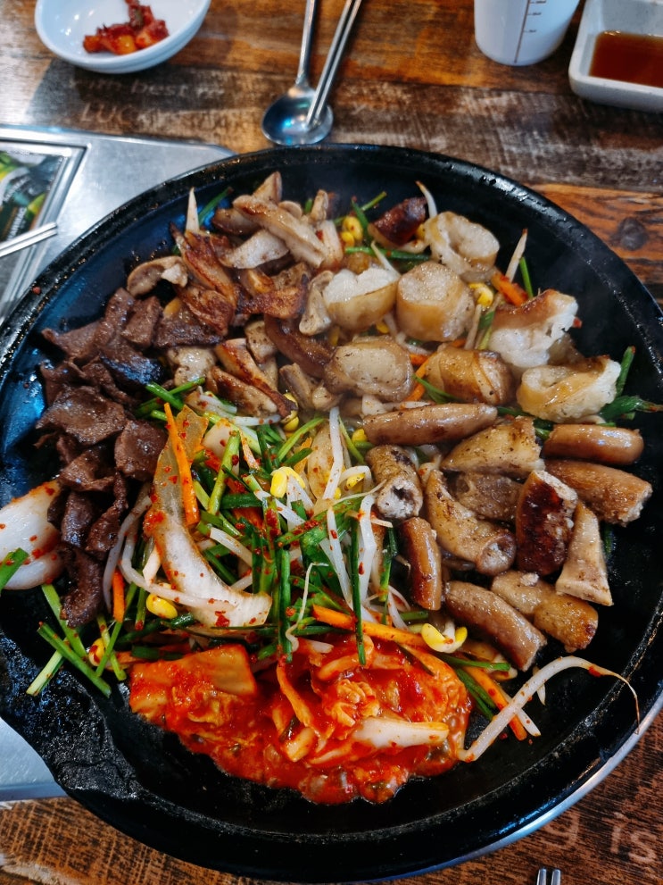  할머니딸곱창, 기름 튈 걱정없는 대전 곱창 무한리필