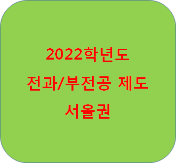 2022학년도 대학별 전과(부) 제도(서울) : 네이버 블로그 2022학년도 대학별 전과(부) 제도(서울) : 네이버 블로그