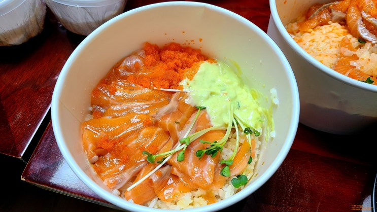  별내 일식 덮밥 맛집 < 밥위에 > 배달