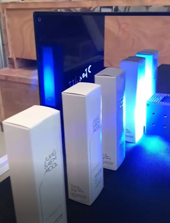  산업용잉크젯마킹기 - UV잉크&UV경화기로 마킹하면 안지워져요.