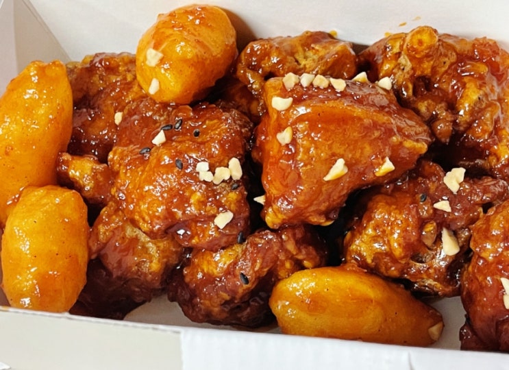 가성비가 좋았던 양주시 광적면맛집 인생닭강정