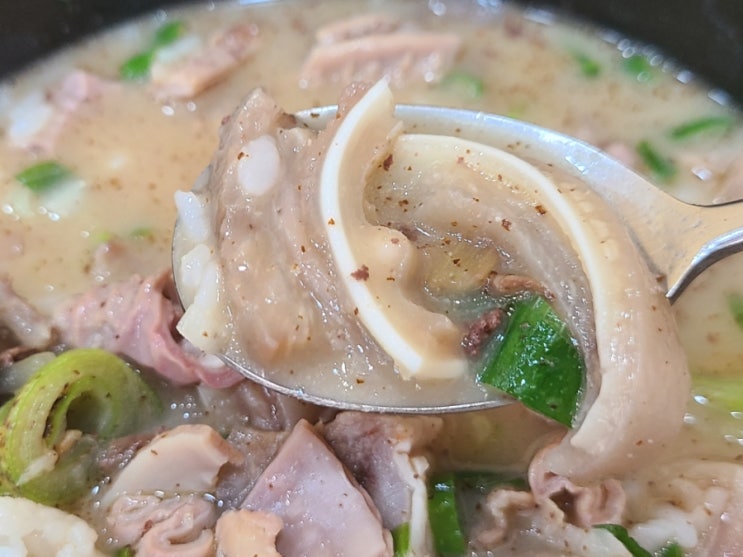  천안 맛집 2번째 :) 권구성순대국밥 쌍용점, 진하다 진해~!