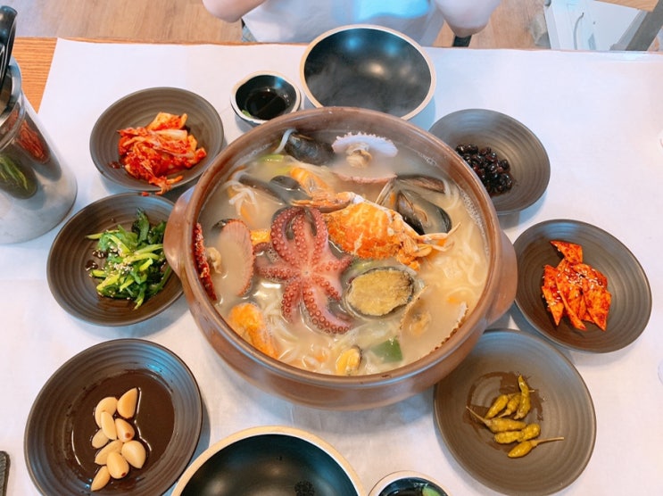  거제 해물칼국수 추천 : 예이제해물듬뿍칼국수 후기 (feat.내돈내산)