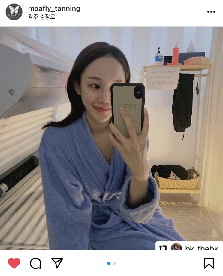  모아플라이태닝 회원님의 화이트태닝후기 4회차!!