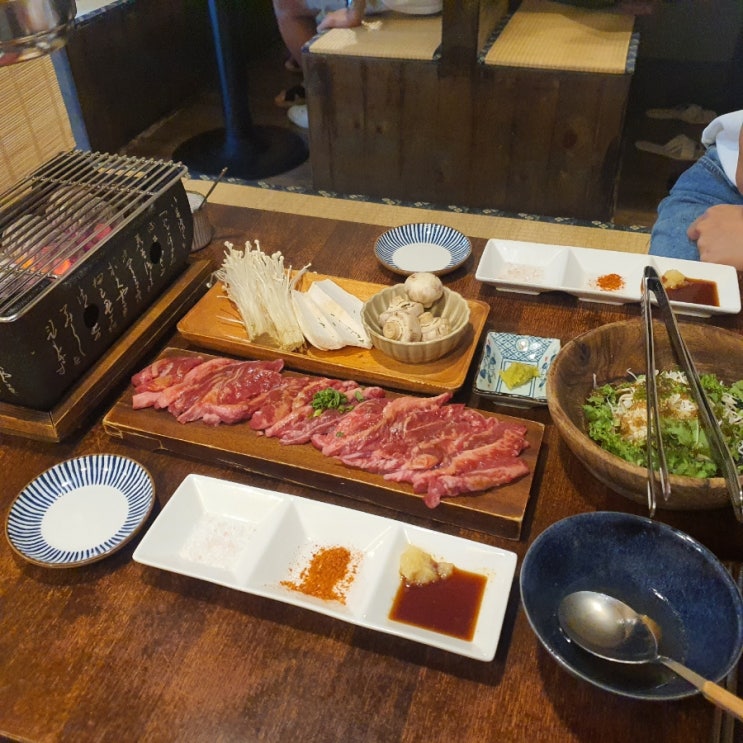 [광교/수원] 분위기 좋은 "심야식당 후라후라"  야끼니꾸와 하이볼 한잔~ 내돈내산 후기