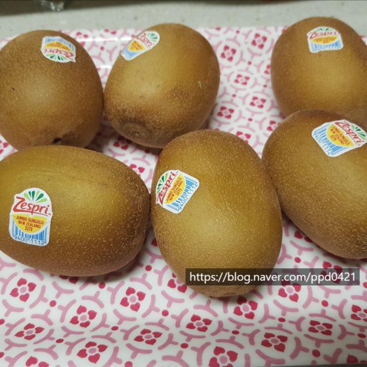  골드키위 효능, 맛있게 먹는법