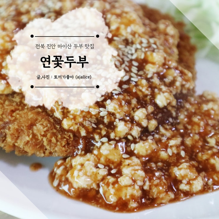 진안 마이산 맛집 연꽃두부에서 돈가스에 순두부 진안 마이산 맛집 연꽃두부에서 돈가스에 순두부
