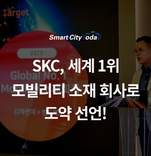 SKC, 세계 1위 모빌리티 소재 회사로 도약 선언!
