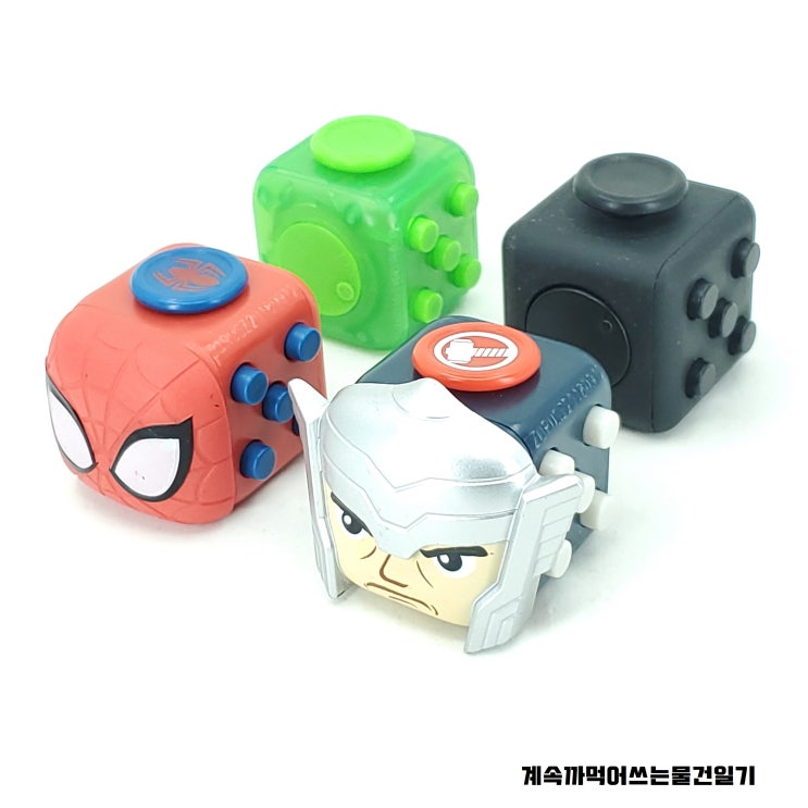  Antsylabs Marvel Fidget Cube 마블 피젯큐브 정품가품비교 스트레스 해소 심신안정 장난감