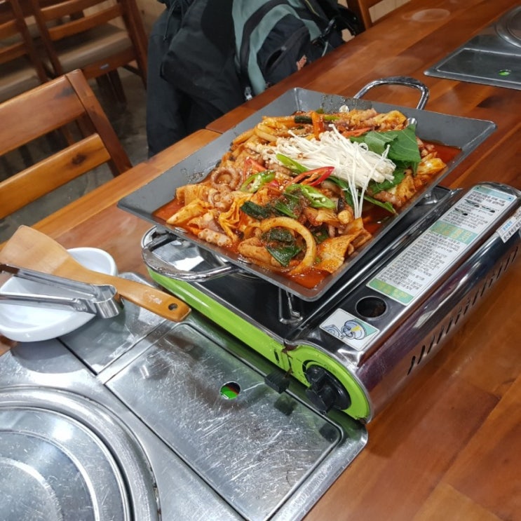  여기 증말 미쳤다! 제주 낚지볶음 신양섭지 횟집