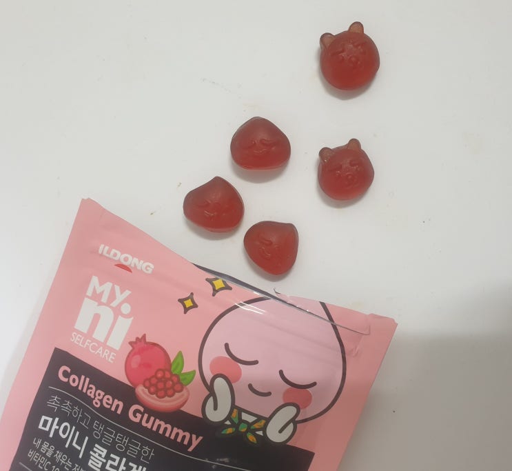 그냥 젤리 대신 콜라겐구미! 마이니콜라겐구미