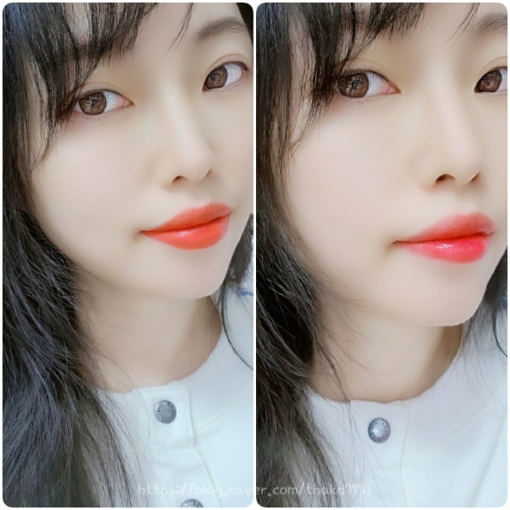  입생로랑 립스틱125호,202호 :)'코랄'의 매력::입생로랑 벨벳틴트202호,루쥬 볼립떼 샤인125호(한정판) 찐 리뷰.